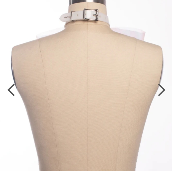 LARGE IRIDESCENT BOW CHOKER - Picture 3 of 5